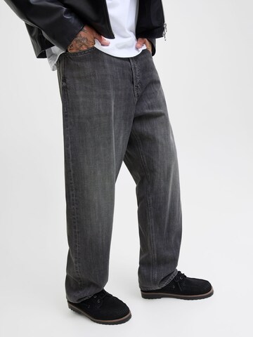juoda JACK & JONES Laisvas Džinsai 'JJIAlex Original'