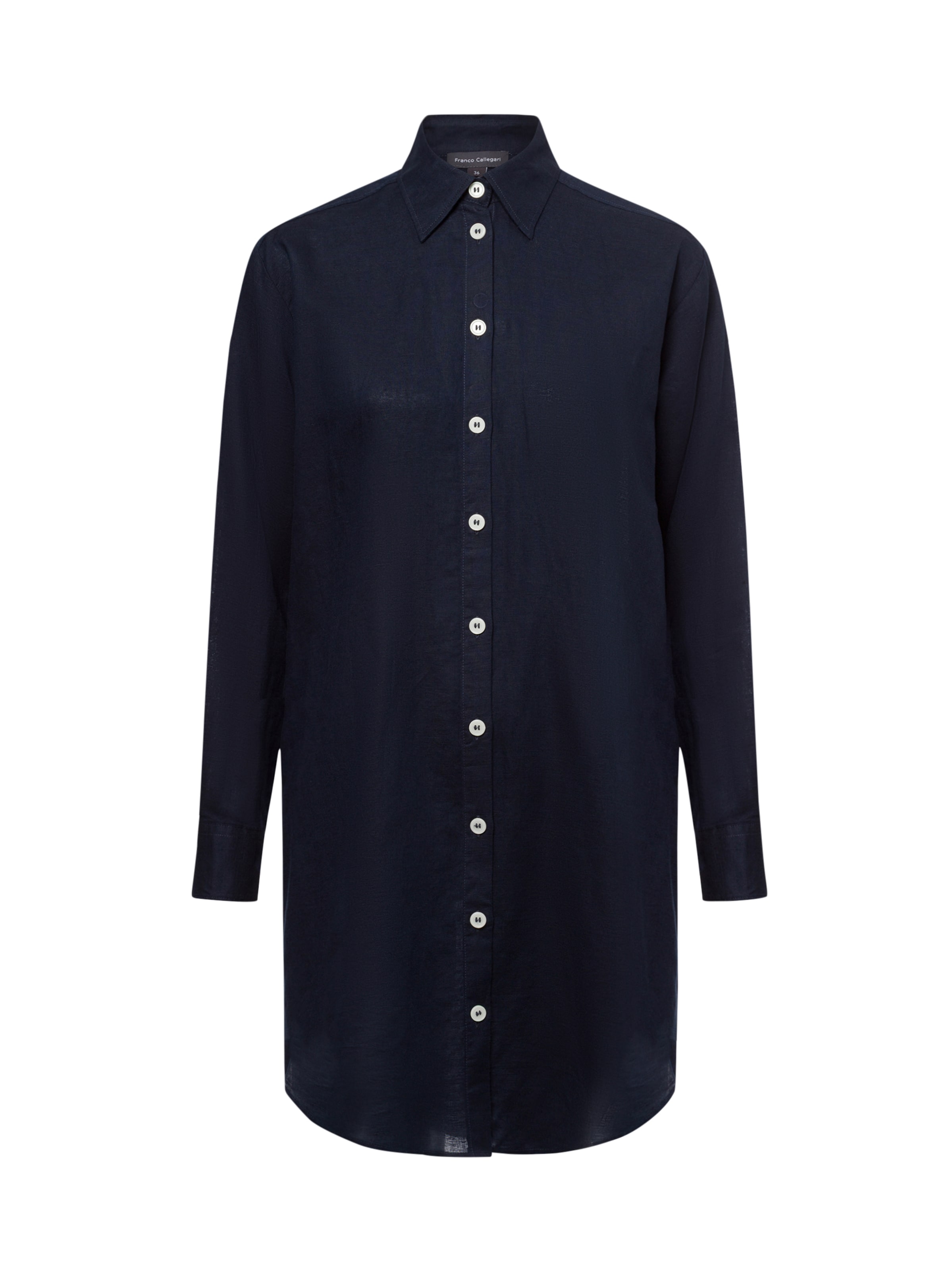 Franco Callegari Blouse 'Gudrun' in Blue: front