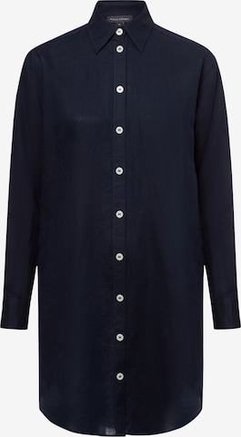 Franco Callegari Blouse 'Gudrun' in Blauw: voorkant