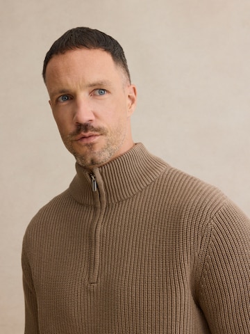 Pull-over 'Leart' DAN FOX APPAREL en beige