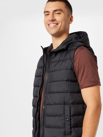 ABOUT YOU Bodywarmer 'Hagen' in Zwart