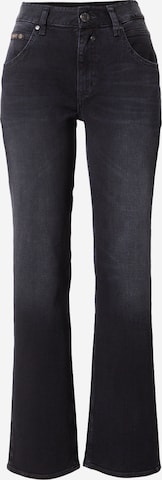 regular Jeans di Herrlicher in nero: frontale