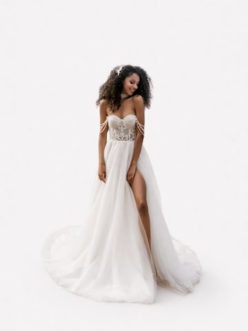 Devotion Dresses Festkjole 'Wedding dress Ana' i beige: forside