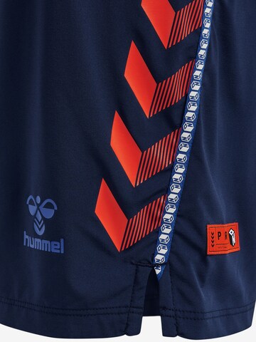 Regular Pantalon de sport Hummel en bleu