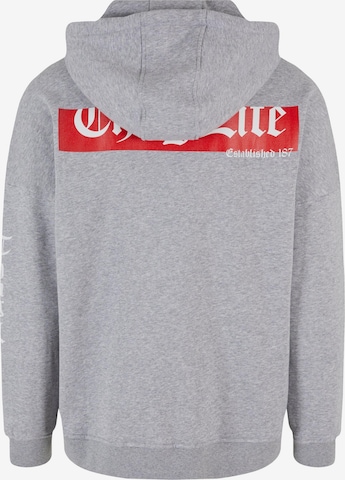 Thug Life Sweatshirt 'Saboteur' in Grey