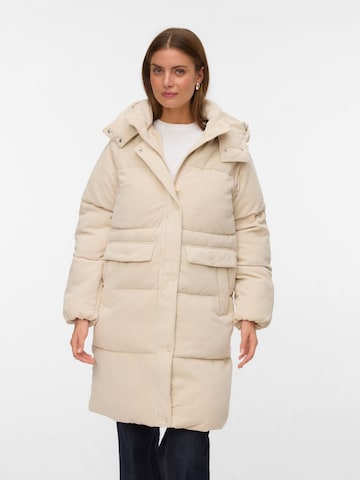 Manteau d’hiver 'DEBRA' VERO MODA en beige : devant