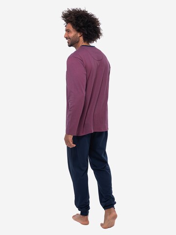 Ammann Long Pajamas 'Night & Home Cotton' in Mixed colors