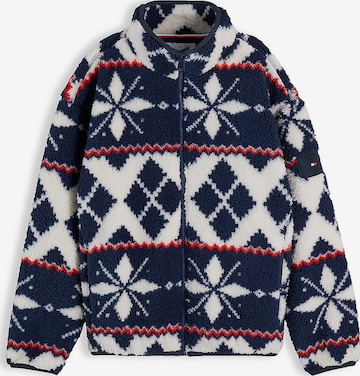 TOMMY HILFIGER Bluza polarowa w kolorze niebieski: przód