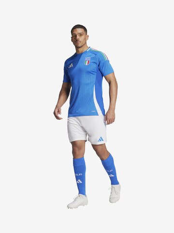 ADIDAS PERFORMANCE Regular Sportsbukser 'Italy 24 Home' i hvit