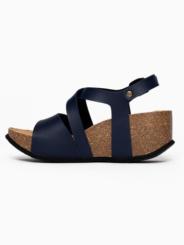 Bayton Sandal 'Malaga' i blå