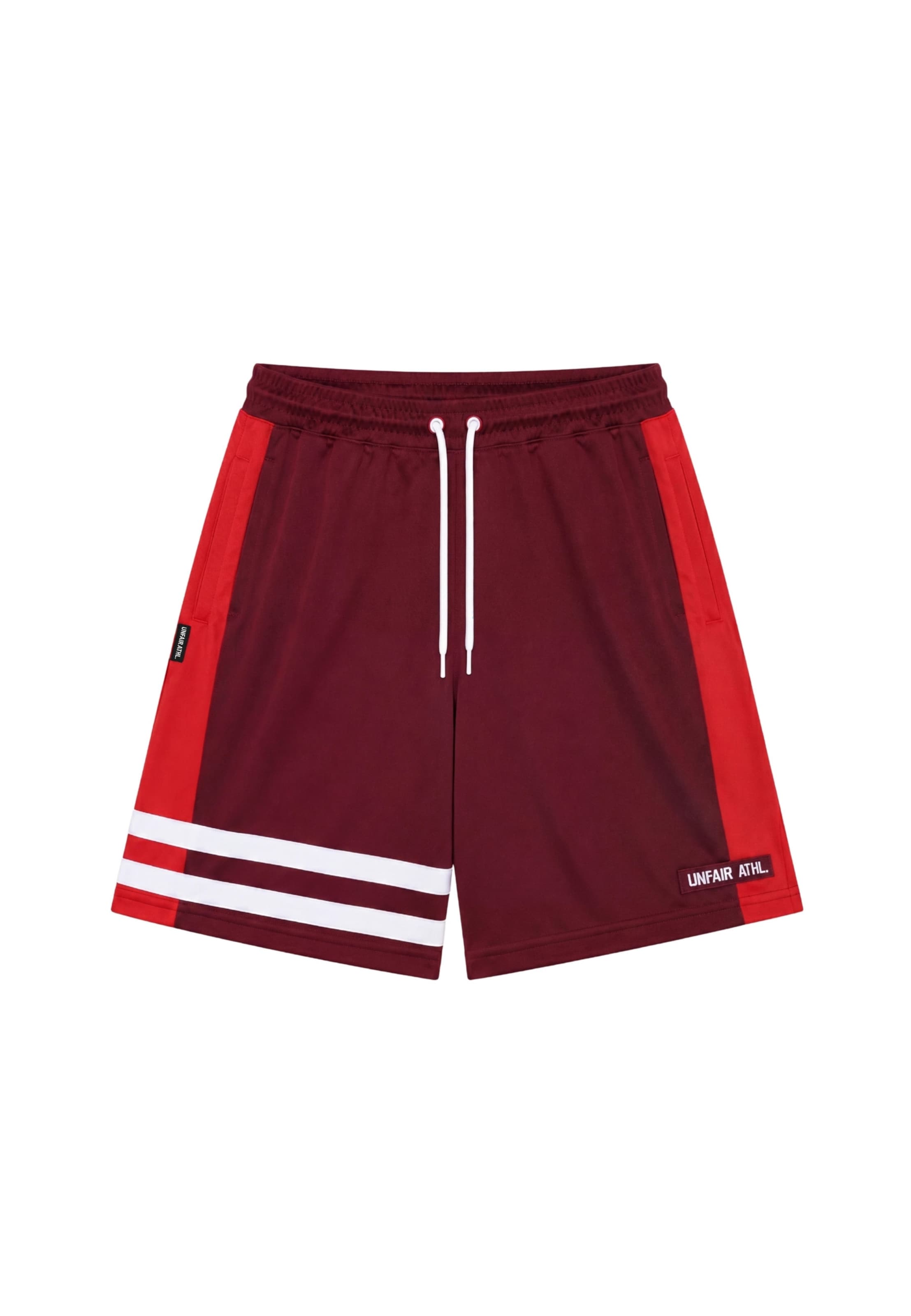 Unfair Athletics Regular Trousers 'Dmwu' in Red: front