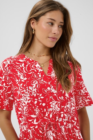 Cream Blousejurk 'CRTiah' in Rood