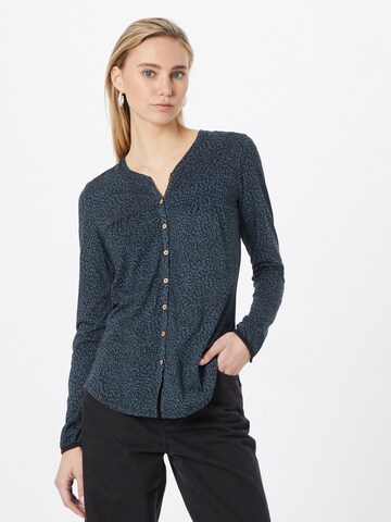 Ragwear Blouse 'ZOFKA' in Zwart: voorkant