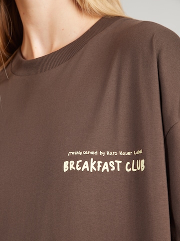 Karo Kauer Póló 'Breakfast' - bézs