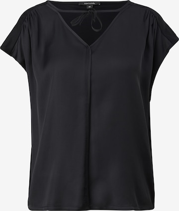 COMMA - Blusa em preto: frente