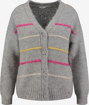 Geacă tricotată 'Candy' de la Key Largo pe gri: față