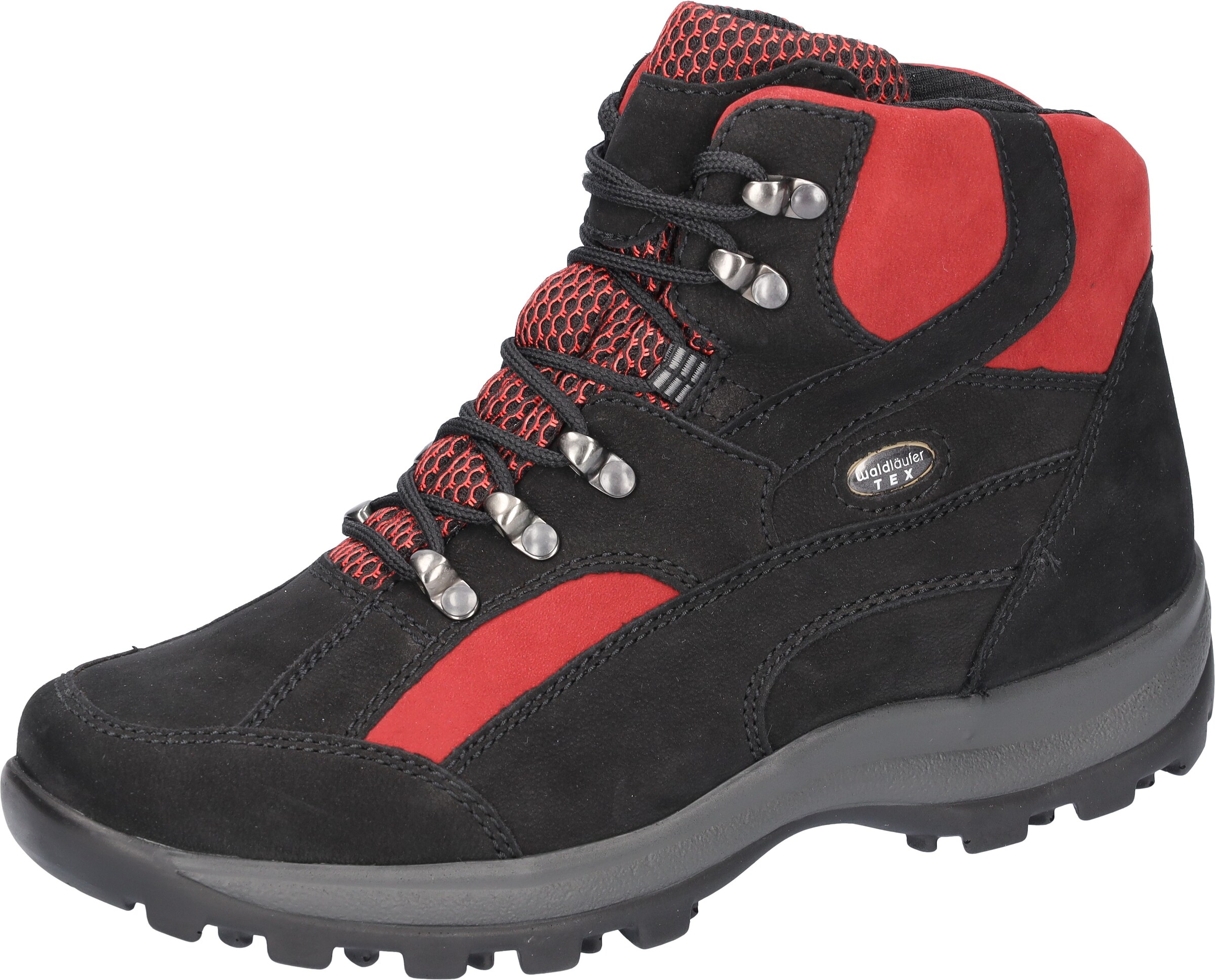 WALDLÄUFER Athletic Shoes in Black: front