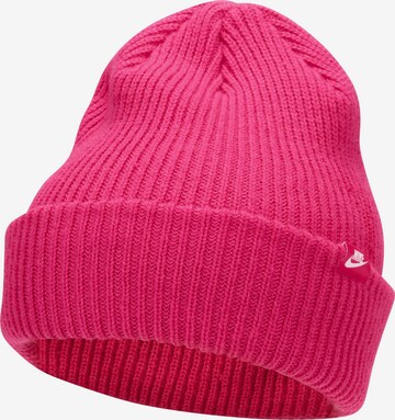 Nike Sportswear Beanie in Pink: front