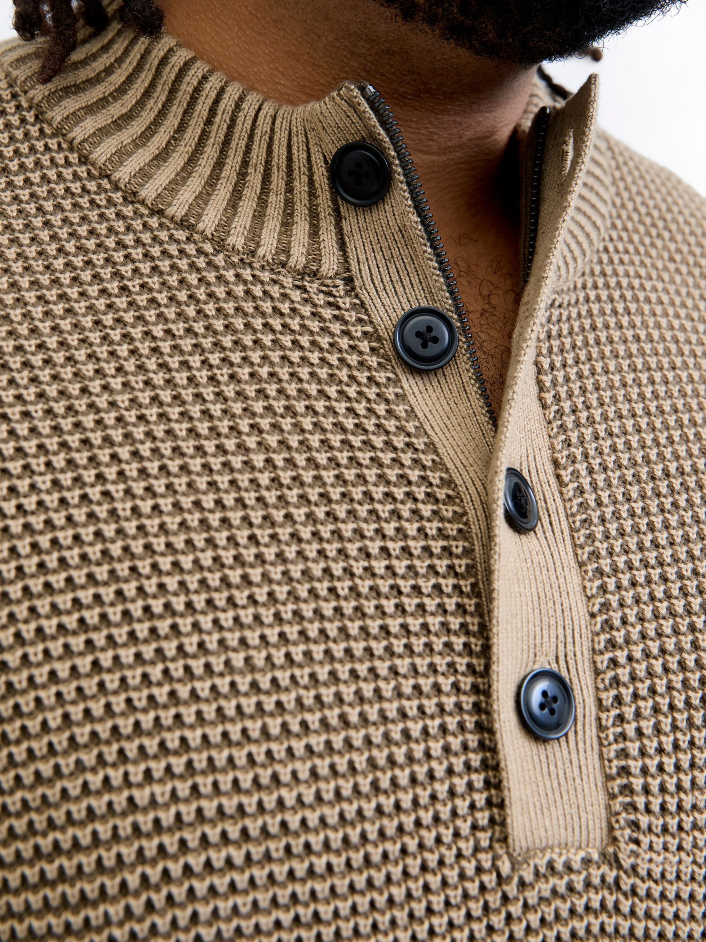 Jack & Jones Plus - Jersey en marrón