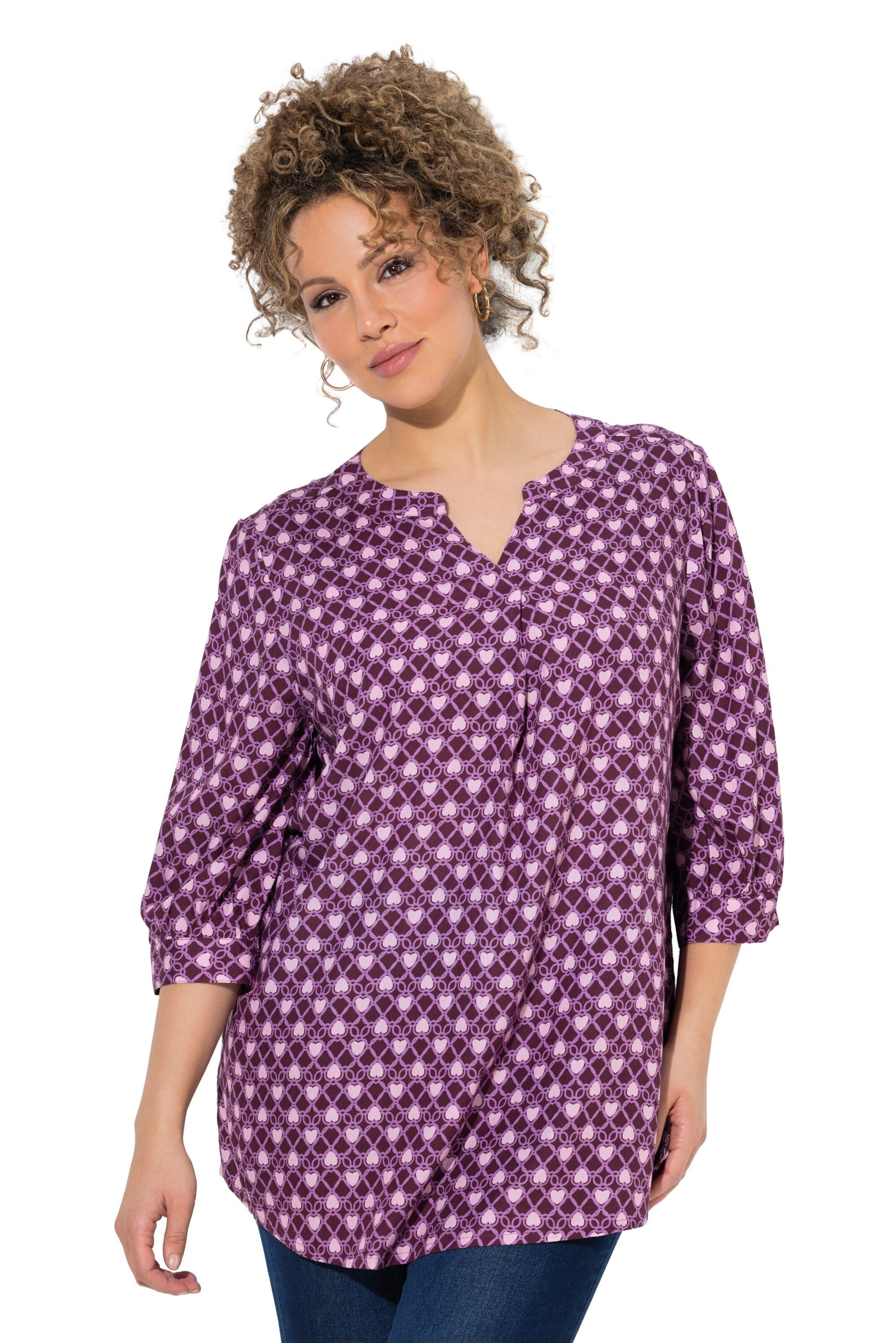 Ulla Popken Tunic in Mixed colours: front