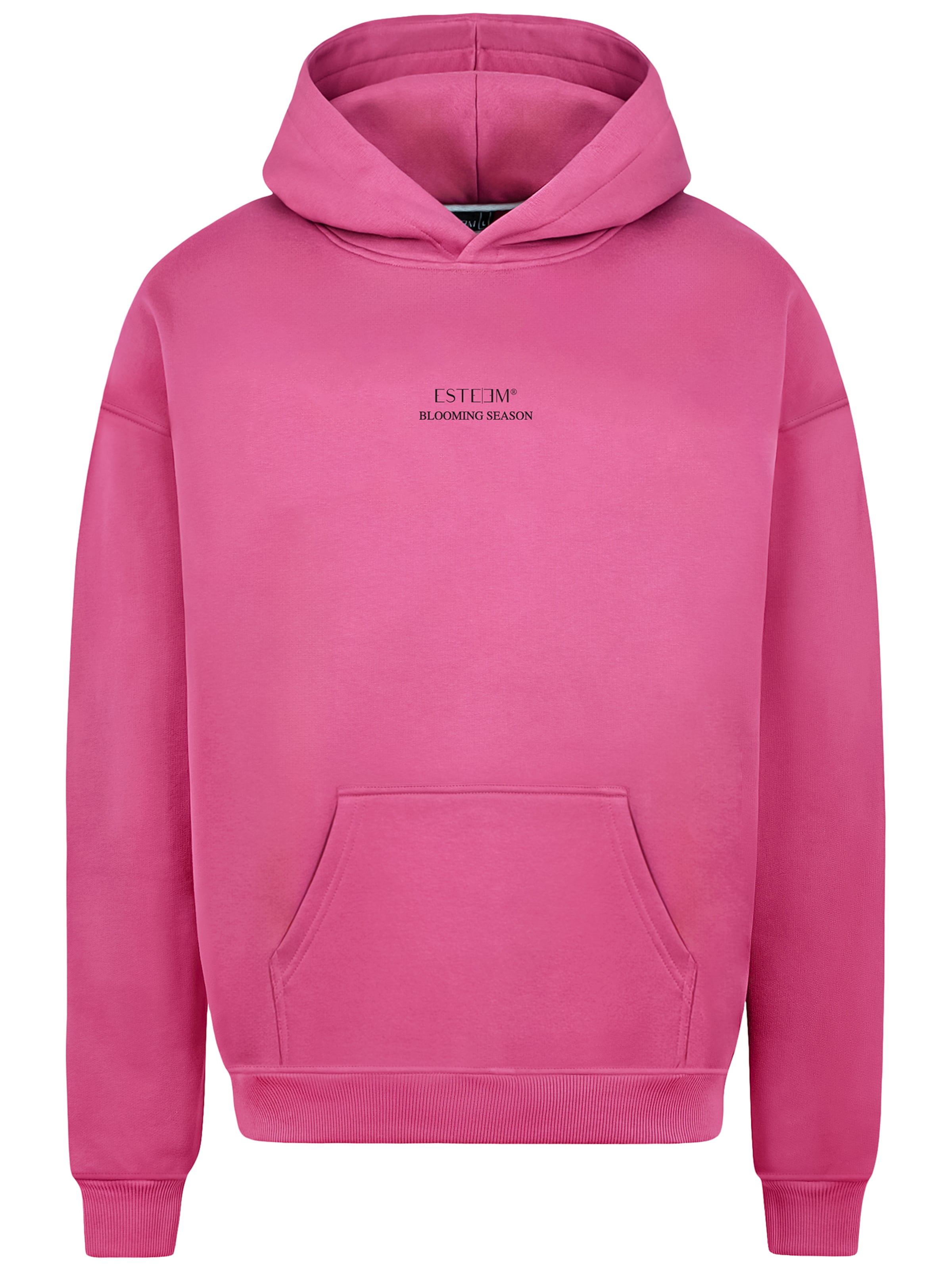 Felpa 'Blooming Season' di ESTEEM in rosa: frontale