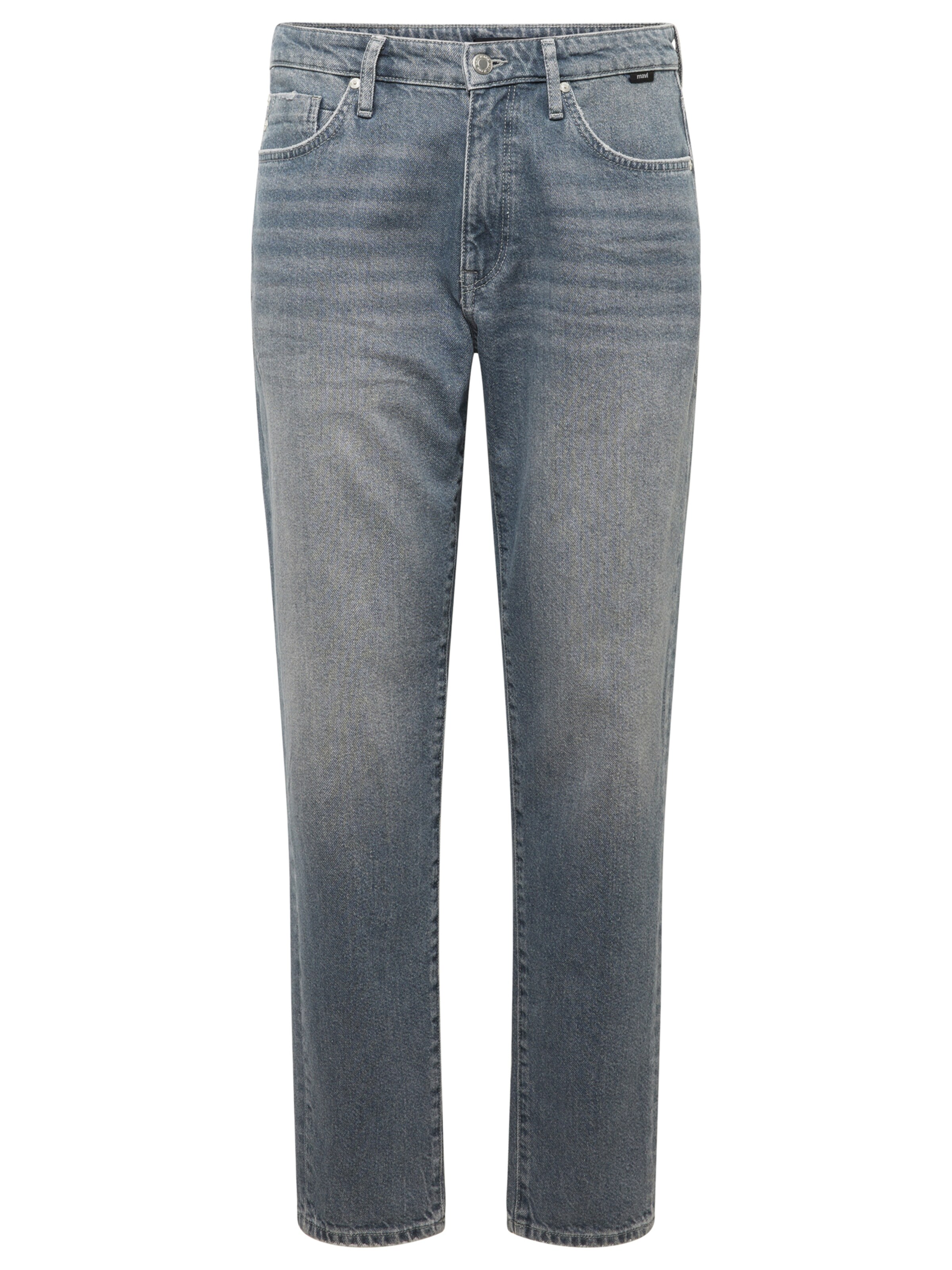 Mavi Tapered Jeans 'Luka' in Blauw: voorkant