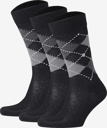 Chaussettes BURLINGTON en noir : devant