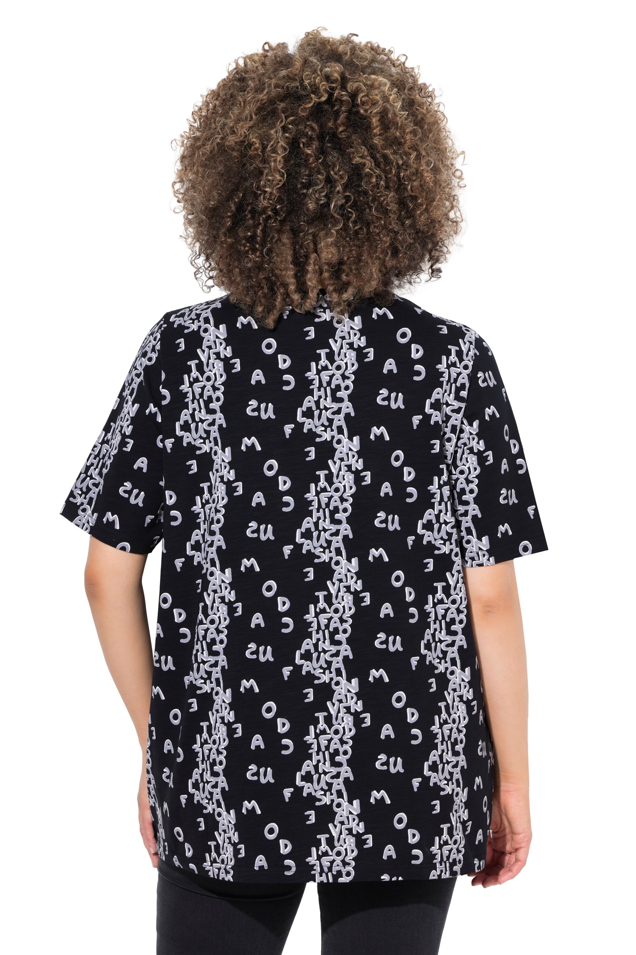 Ulla Popken Shirt in Schwarz