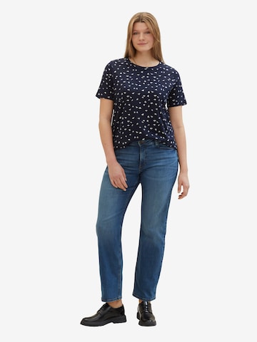 Tom Tailor Women + Shirt in Blauw