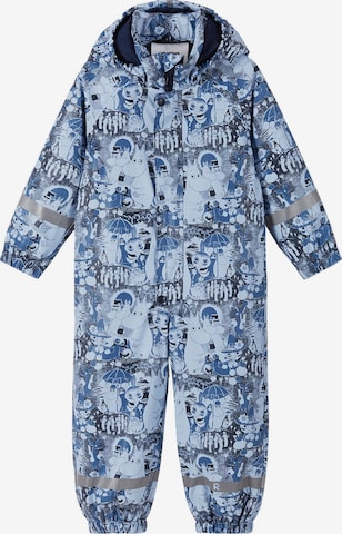 Reima Regenoverall ' Moomin Rapakko ' in Blau: Vorderseite