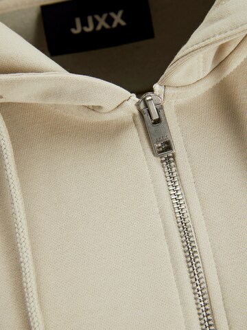JJXX Zip-Up Hoodie 'JXAbbie' in Beige