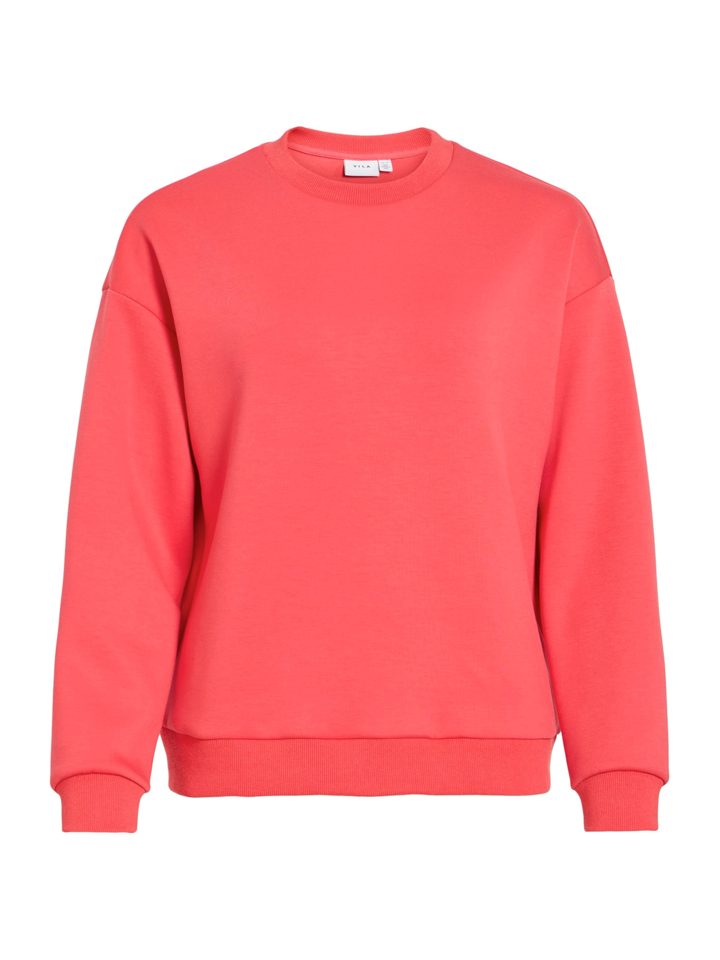 VILA Sweatshirt 'VISandy' i röd: framsida