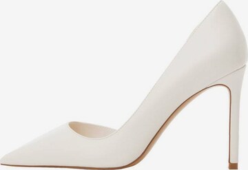 MANGO Mules 'audreyb' in White: front