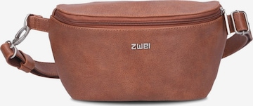 ZWEI Heuptas 'MADEMOISELLE.M MH4' in Bruin: voorkant