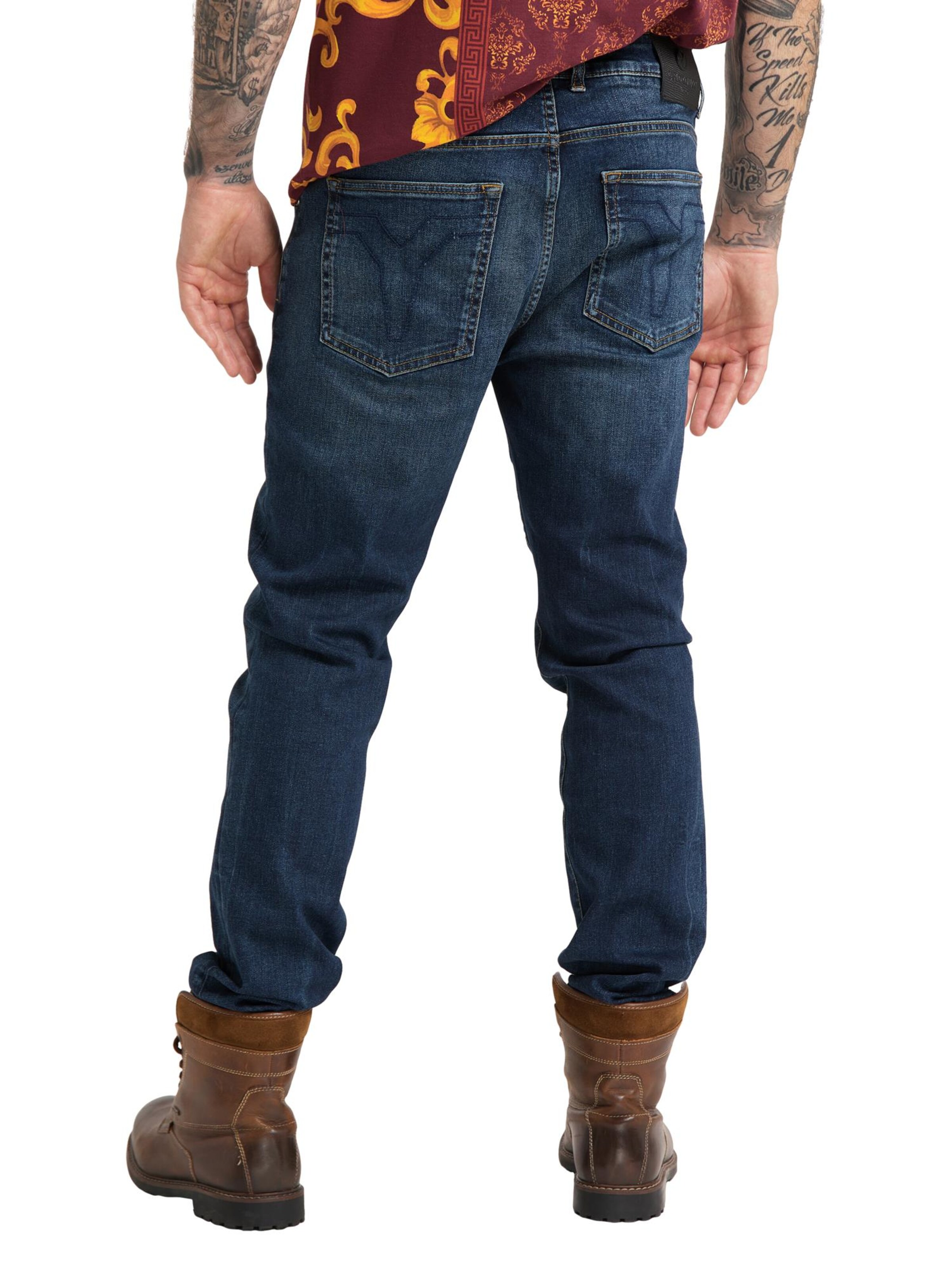 Regular Jean Carlo Colucci en bleu