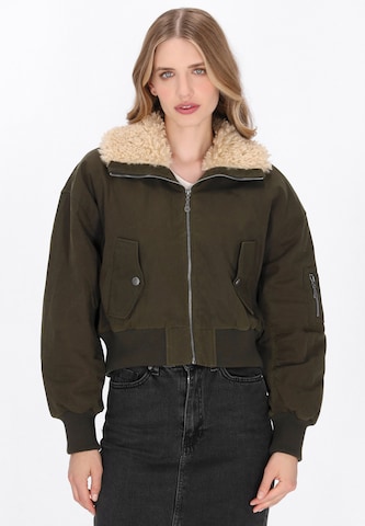 DreiMaster Vintage - Chaqueta de entretiempo en verde: frente
