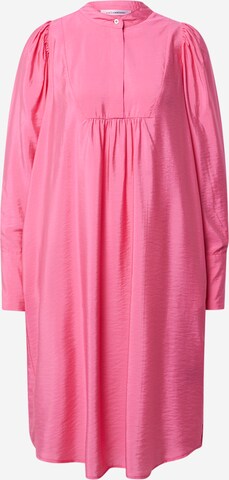 Robe 'Callum' co'couture en rose : devant