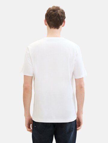 T-Shirt TOM TAILOR en blanc