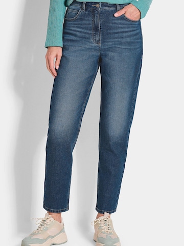 Goldner Regular Jeans 'Sara' in Blauw: voorkant