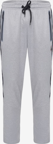 Spyder Slim fit Workout Pants in Grey: front