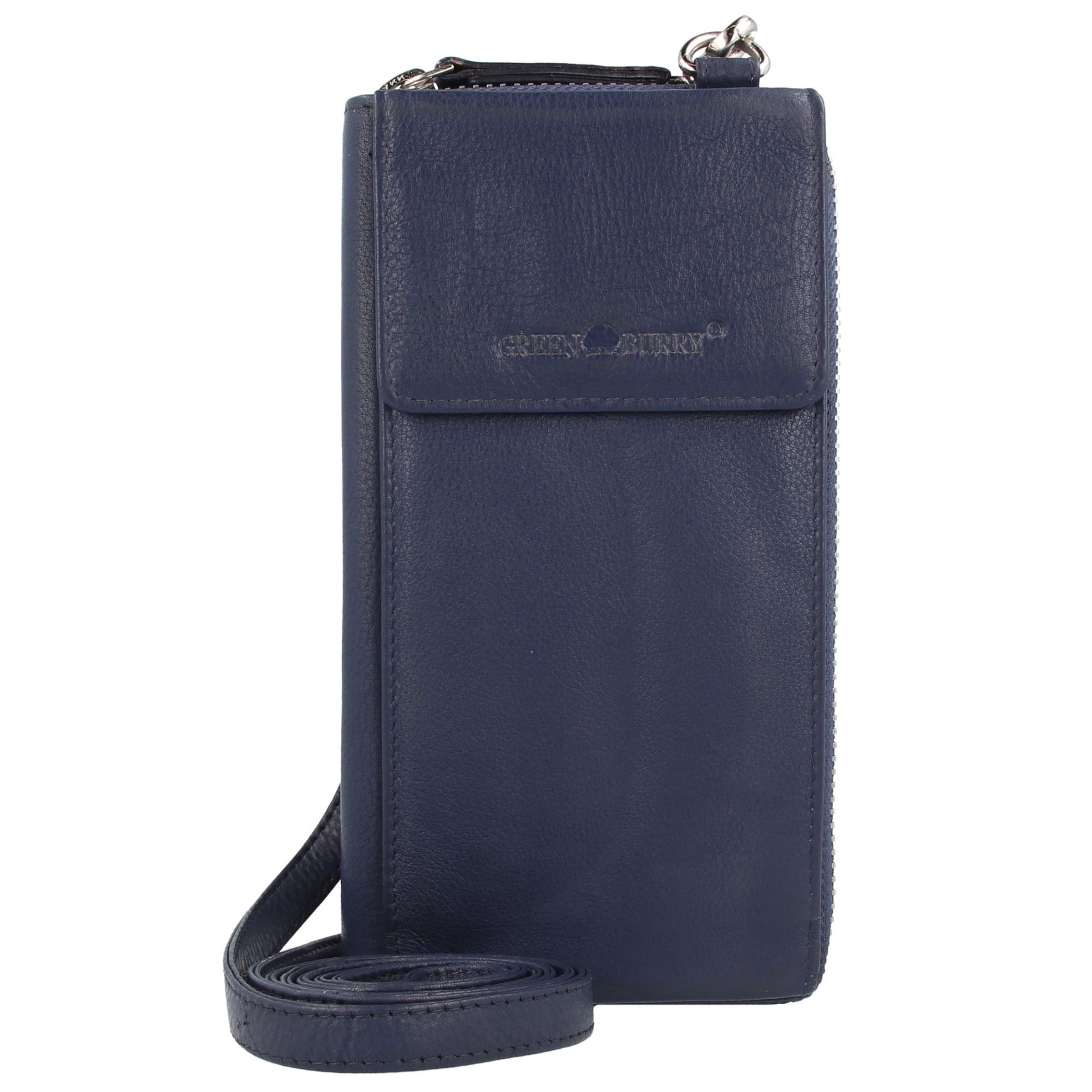 Protection pour smartphone GREENBURRY en bleu : devant