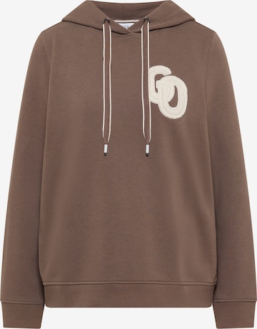 CECIL Sweatshirt in Brown: front