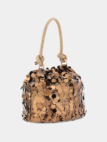 GUESS Handtasche 'Holiday Shine' in Bronze