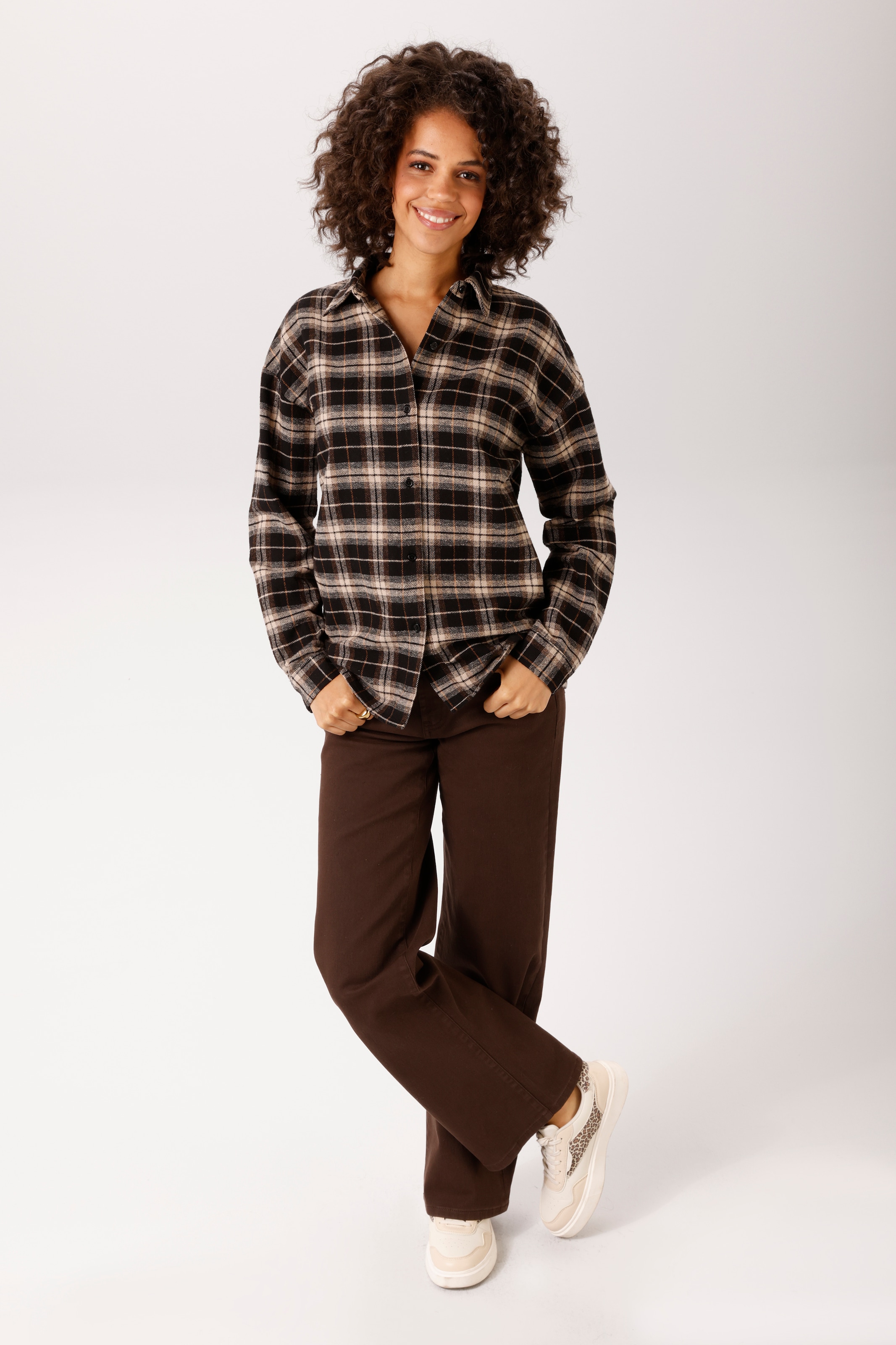 Aniston CASUAL Blouse in Black