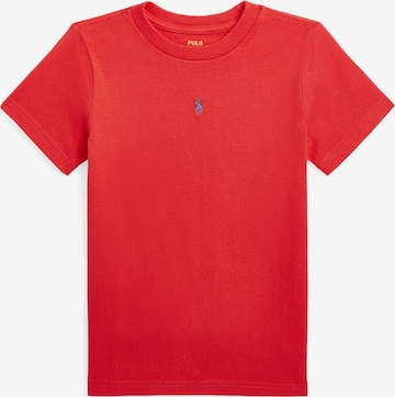 Tricou de la Polo Ralph Lauren pe roșu: față