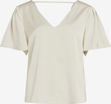 VILA - Blusa 'Beatrice' em bege: frente