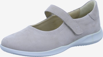Ballerines 'Ballerina Damen 162.2102/20 26.00 Echtleder in beige' Hartjes en beige : devant