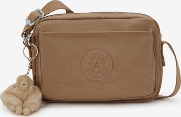 smėlio KIPLING Rankinė su ilgu dirželiu 'Abanu': priekis