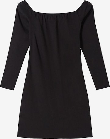 Bershka Dress in Black: front