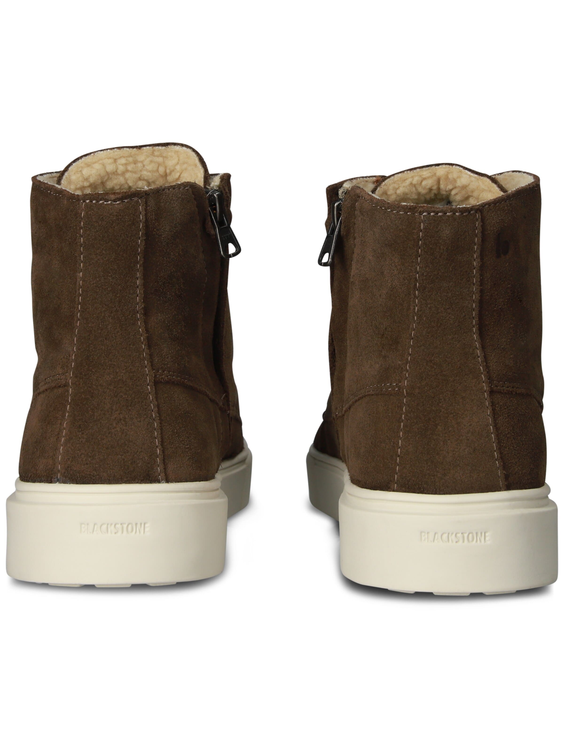 Sneaker alta 'RUBY EERO - ZIPPER' di BLACKSTONE in marrone